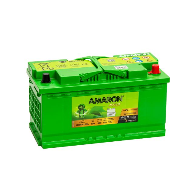 Μπαταρία Amaron H8 DIN100L 12V 100Ah