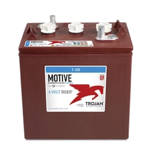 Μπαταρίες Trojan βαθειάς εκφόρτισης τεχνολογία T2